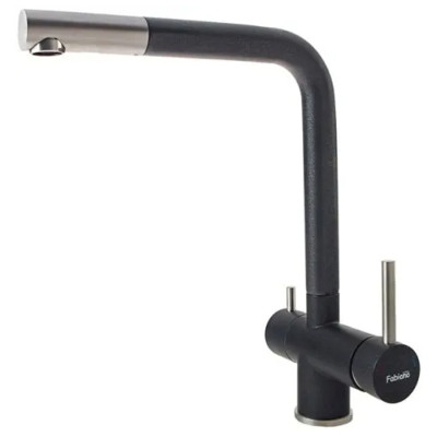 Смеситель кухонный Fabiano FKM 317 SS Antracit