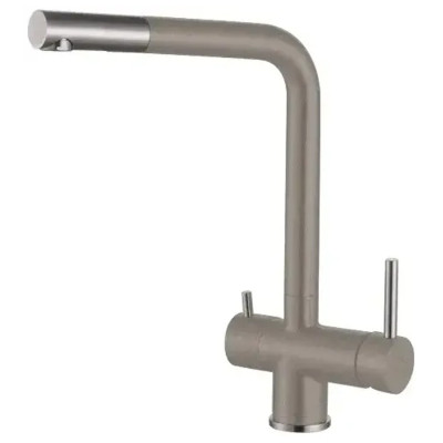 Смеситель кухонный Fabiano FKM 31.7 S/Steel Beton