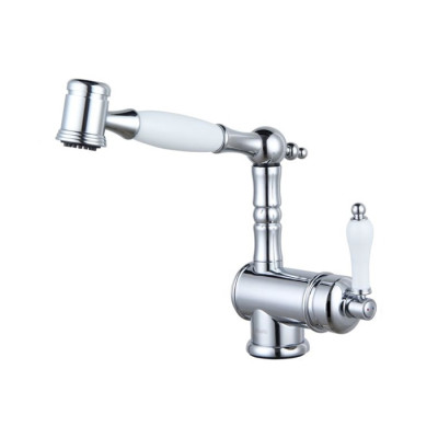 Смеситель кухонный Fabiano FKM 67P SS Chrome