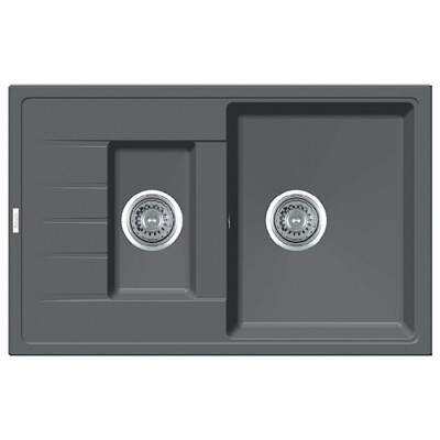 Кухонная мойка Fabiano Classic 78x50x15 Titanium