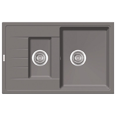 Кухонная мойка Fabiano Classic 78x50x15 Truffle