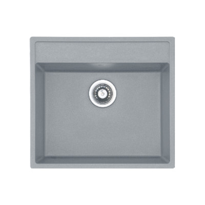 Кухонная мойка Fabiano Quadro 56x51 Grey Metallic