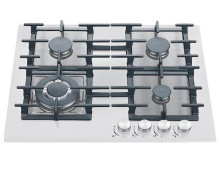 Газовая варочная поверхность Fabiano FHG 14-44 GH-T White Glass