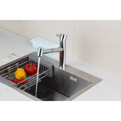 Смеситель кухонный Fabiano FKM 66 Inox