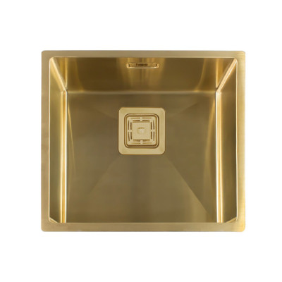 Кухонная мойка Fabiano Quadro 49 Nano Gold