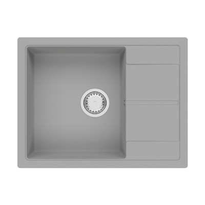 Кухонна мийка Fabiano Cubix 65x50 Grey Metallic
