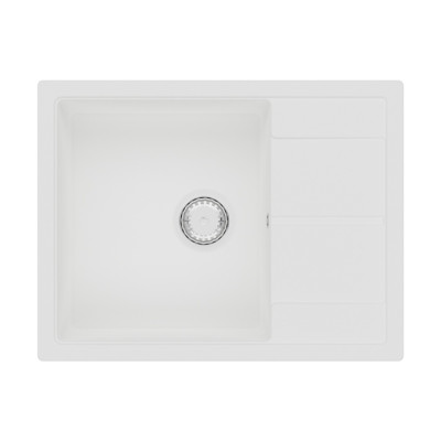 Кухонная мойка Fabiano Cubix 65x50 Alpine White