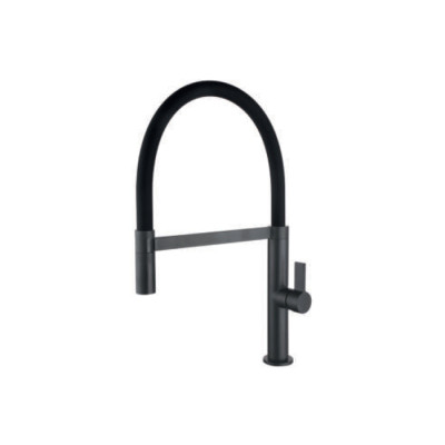 Смеситель кухонный Fabiano FKM 68P SS Nano Graphite
