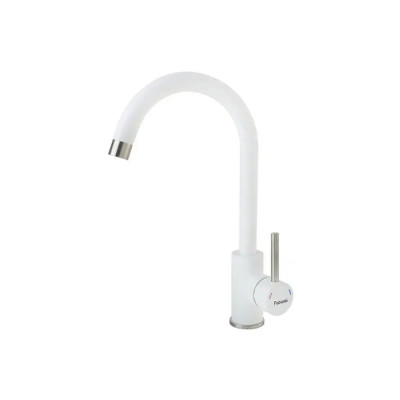 Смеситель кухонный Fabiano SKF 850 ST Alpine White