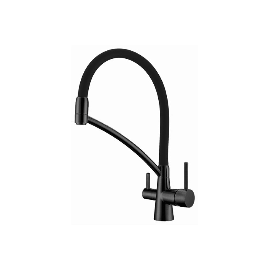 Змішувач кухонний Fabiano FKM 3110 Black Steel