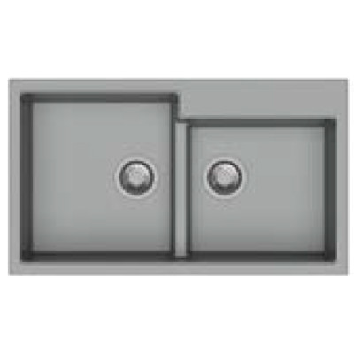 Кухонная мойка Fabiano Navio 86x50x2 Grey Metallic