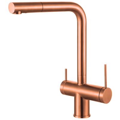 Смеситель кухонный Fabiano FKM 31.14 SS Nano Copper