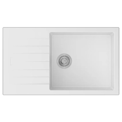 Кухонная мойка Fabiano Classic 86x50 XL Alpine White (New)