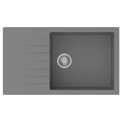 Кухонная мойка Fabiano Classic 86x50 XL Grey Metallic (New)
