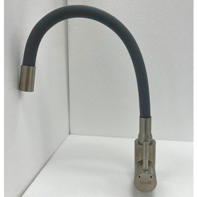 Змішувач кухонний Fabiano FKM 56 SS Flex Inox (Grey)