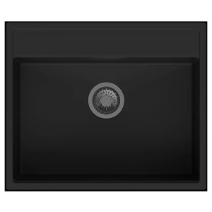 Кухонна мийка Fabiano Quadro 61x51 Titanium