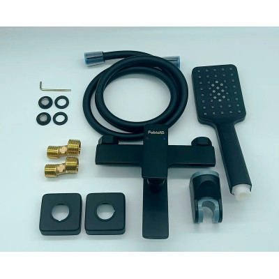 Смеситель для ванны Fabiano Lupo 18401 Black