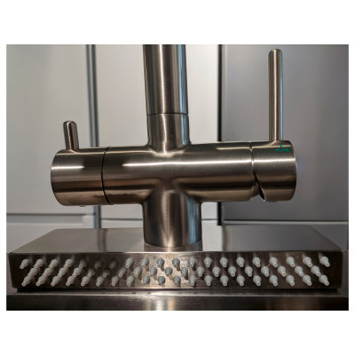 Смеситель кухонный Fabiano FKMC 3124 Inox (Cascad)