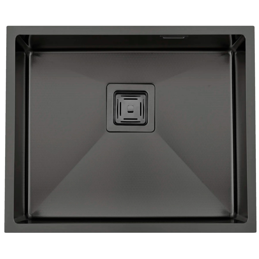 Кухонна мийка Fabiano Quadro 53 Celldecor Nano Graphite