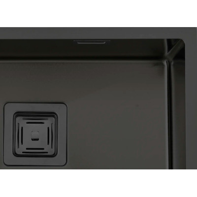 Кухонная мойка Fabiano Quadro 53 Celldecor Nano Graphite