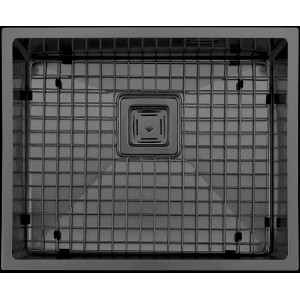 Кухонная мойка Fabiano Quadro 53 Celldecor Nano Graphite