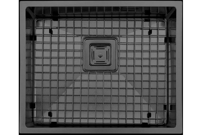 Кухонна мийка Fabiano Quadro 53 Celldecor Nano Graphite