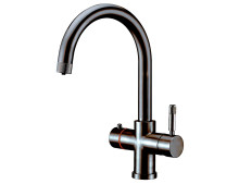 Смеситель кухонный Fabiano FKM 9840 Black Steel
