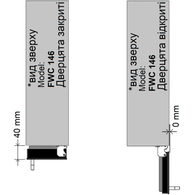Винный шкаф Fabiano FWC 146 Black