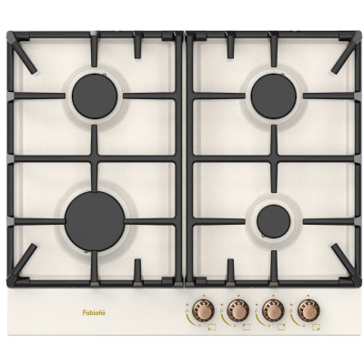 Газовая варочная поверхность Fabiano FHGR 3744 VGH Ivory