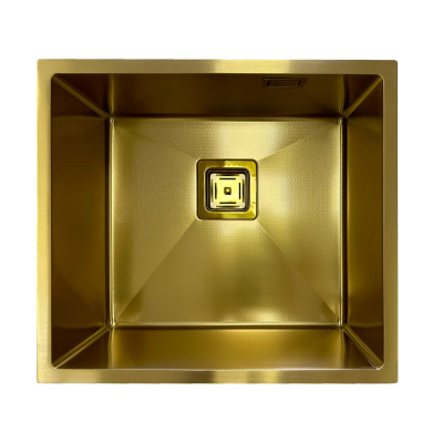 Кухонна мийка Quadro 49 Celldecor Nano Gold