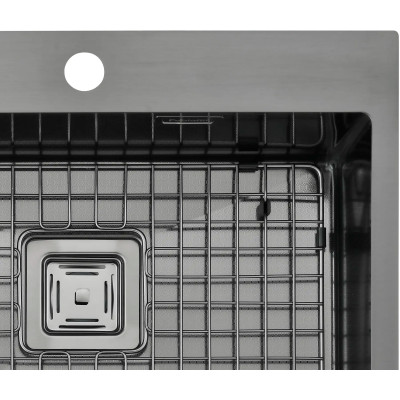 Кухонна мийка Fabiano TOP 56 Celldecor Nano Graphite