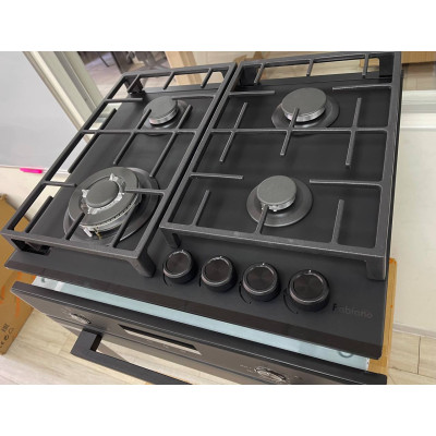 Газова варильна поверхня Fabiano FHG 8244 VGHT Diamond Black