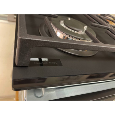 Газова варильна поверхня Fabiano FHG 8244 VGHT Diamond Black