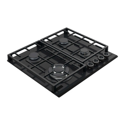 Газова варильна поверхня Fabiano FHG 8244 VGHT Diamond Black