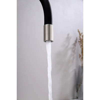 Смеситель кухонный Fabiano FKM 3126 SS Flex Inox