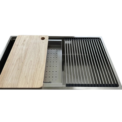 Кухонная мойка Fabiano Quadro Center 74 Celldecor