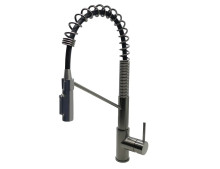 Смеситель кухонный Fabiano FKM 3128 Black Steel