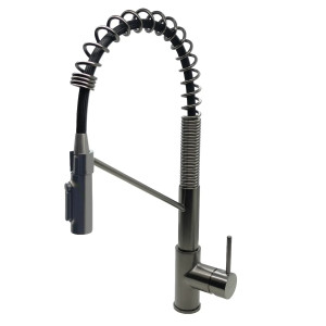 Смеситель кухонный Fabiano FKM 3128 Black Steel