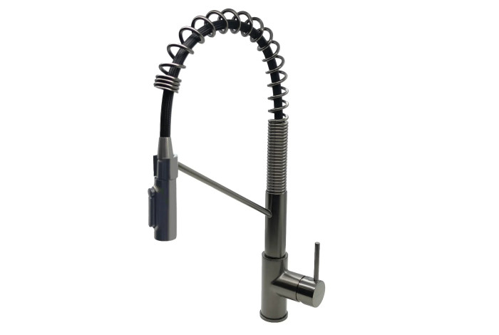 Змішувач кухонний Fabiano FKM 3128 Black Steel