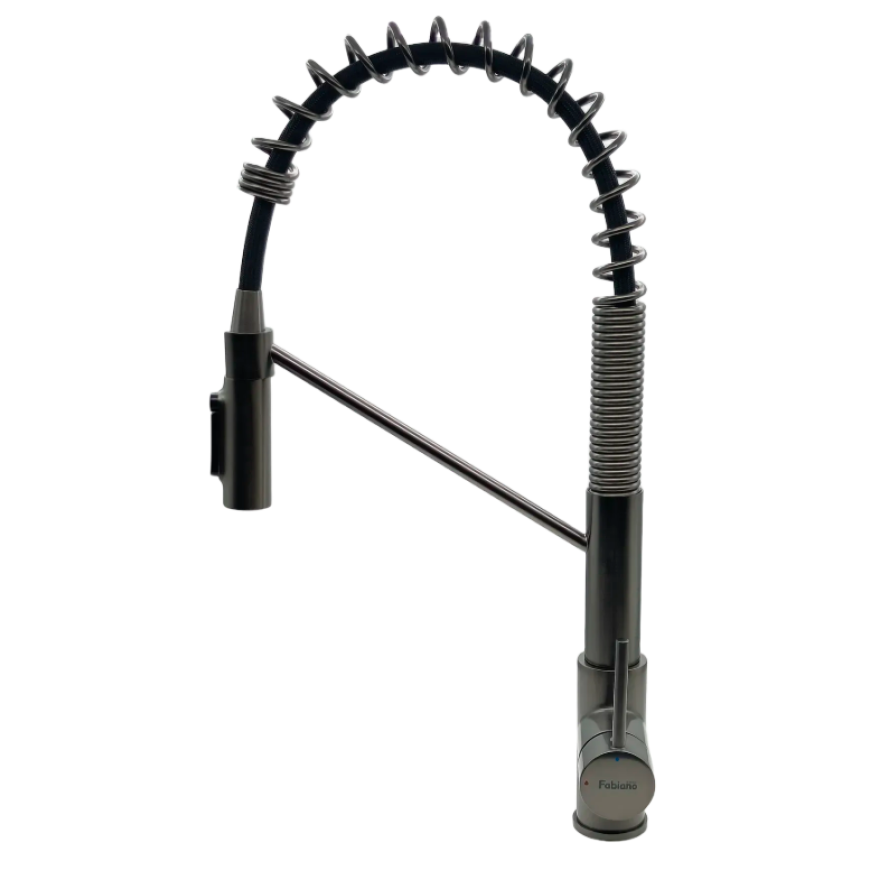 Змішувач кухонний Fabiano FKM 3128 Black Steel