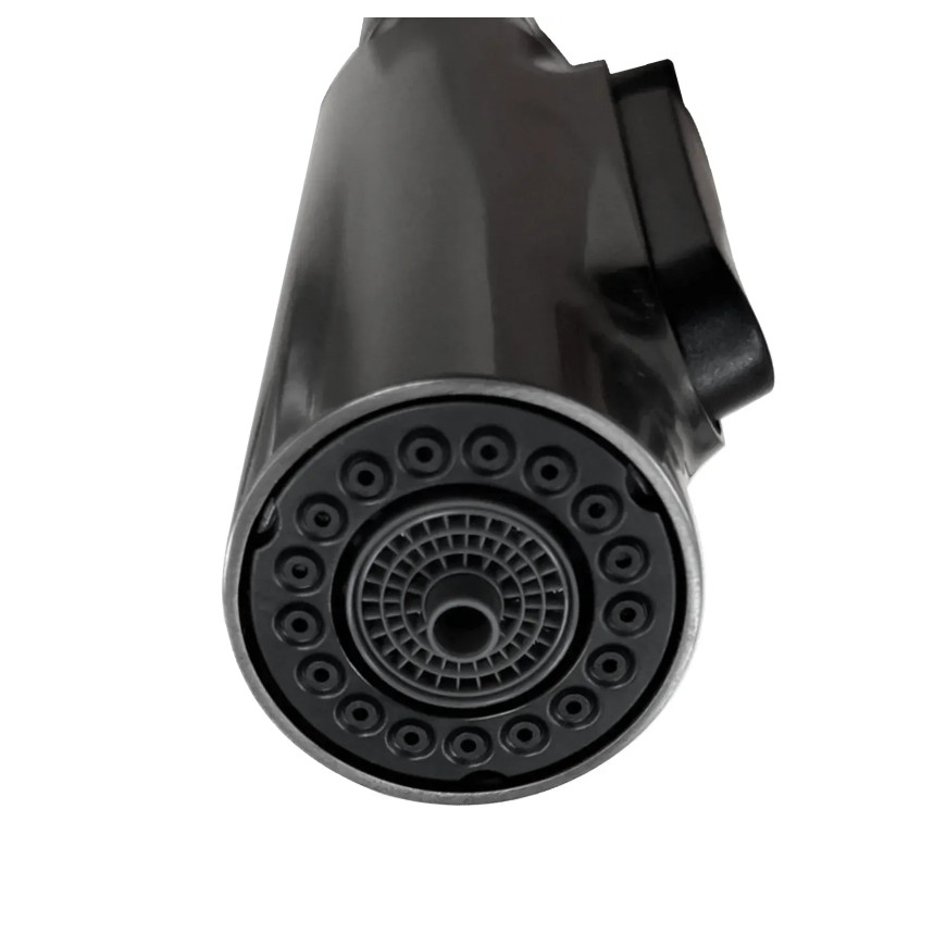 Змішувач кухонний Fabiano FKM 3128 Black Steel