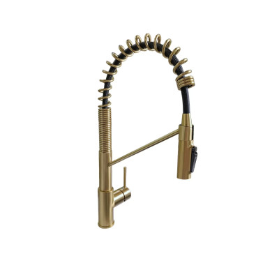 Смеситель кухонный Fabiano FKM 3128 Light Gold