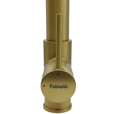 Смеситель кухонный Fabiano FKM 3128 Light Gold
