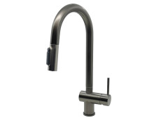 Смеситель кухонный Fabiano FKM 3127 Black Steel