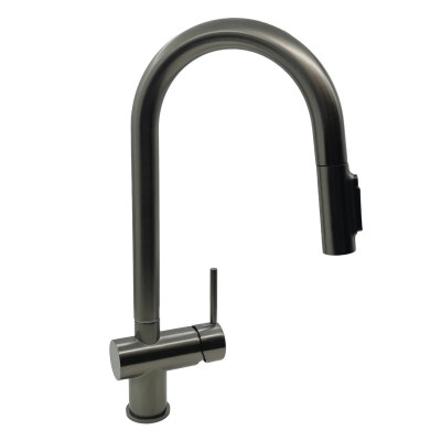 Смеситель кухонный Fabiano FKM 3127 Black Steel