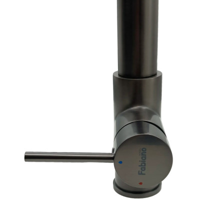 Смеситель кухонный Fabiano FKM 3127 Black Steel