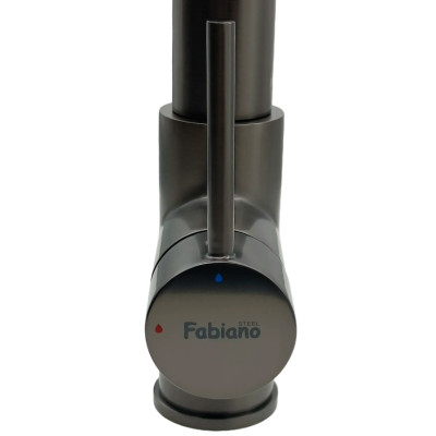 Смеситель кухонный Fabiano FKM 3127 Black Steel