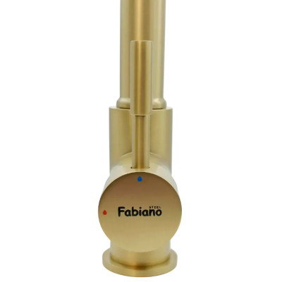 Смеситель кухонный Fabiano FKM 3143 Light Gold