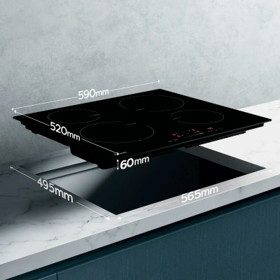 Индукционная варочная поверхность Fabiano FIH 6560 Black