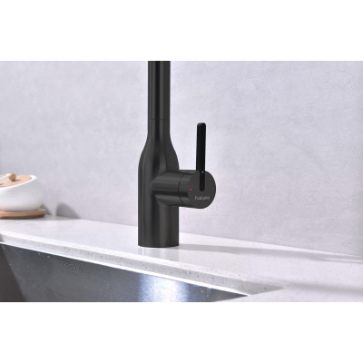 Смеситель кухонный Fabiano FKM 3129 Black Steel